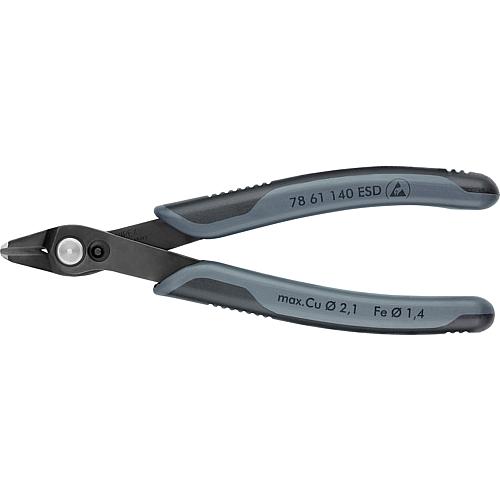 Pince coupe diagonale KNIPEX® Super Knips, acier d'outil bruni spécial, avec ESD, avec borne à fil Standard 2