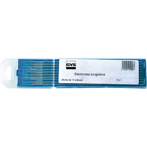 Wolfram electrodes, turquoise Standard 2