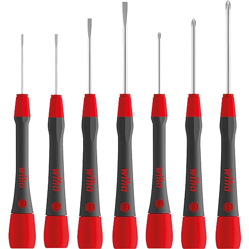 Screwdriver sets PicoFinish® slotted, Phillips, 7-piece Standard 1