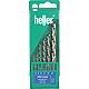 Stainless steel drill set Cobalt heller® HSS-CO, 6-piece Standard 1