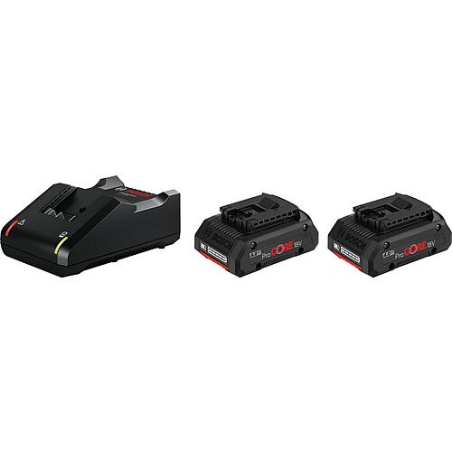 Akku-Set 18 V, 2 x 4,0 Ah ProCORE Akkus und Ladegerät Standard 1