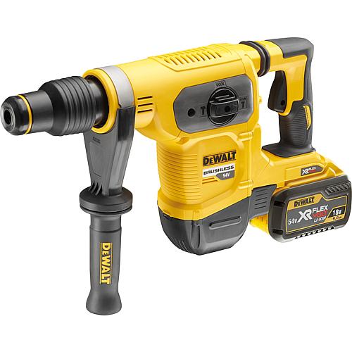 Marteau perforateur burineur sans fil DeWALT 54V DCH481X2 + SDS-Max avec 2x 9,0Ah, batteries+chargeur