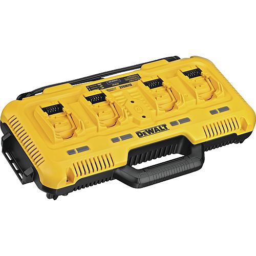 Akku-Vierfachladegerät DeWALT DCB104 für alle 10,8, 18 und 54 V Akkus