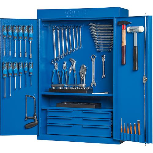 1400 L tool cabinet, metric, 100-piece Standard 1