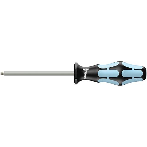 WERA hexagon socket screwdriver, stainless steel series #1 length: 80 mm