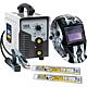 GYS electrode welding device, PROGYS 180 A + welding helmet LCD Master 9/13G Iron Standard 1