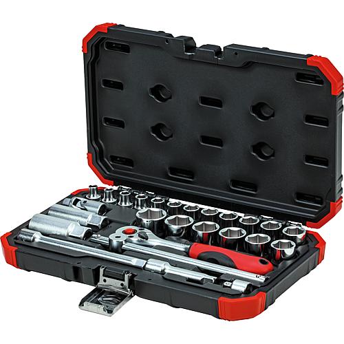 Socket wrench set 3/8", 26-piece Anwendung 3