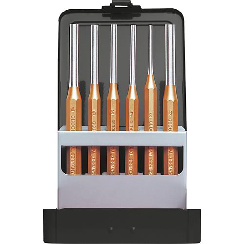 Pin punch set, 6-piece Standard 1