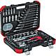 Socket wrench set 1/4" + 1/2", 92-piece Anwendung 4