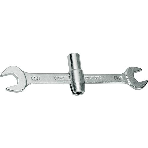 Tool set III, 3-piece, plumbing, basin-cock and plier wrench Standard 3