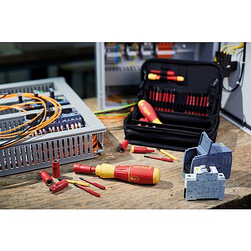 Battery-powered screwdriver speedE® II, 0,4-1,0 Nm, 6-piece