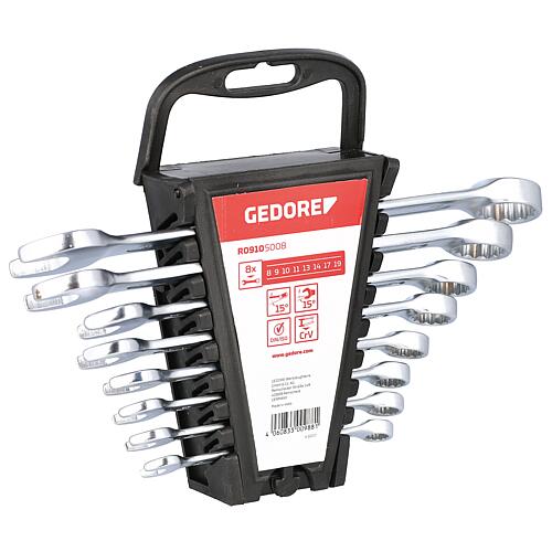 Combination spanner set, metric Standard 1