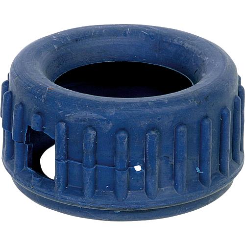 Rubber protective cap for 63mm dia pressure gauge blue