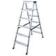 Monto double step ladder Standard 4