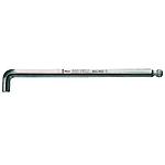 Allen key 950 PKLS WERA, extra short shaft, chrome-plated