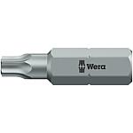 Embouts 867/1 WERA, hexagonaux 1/4" pour TORX®.