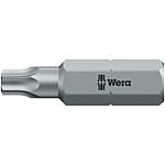 Embouts 867/1 IP WERA, hexagonaux 1/4" pour Torx PLUS®.