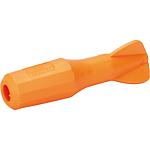 Plastic handle PH-6604, for 8" chainsaw round files