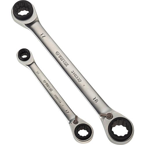 Ratchet spanner 4in1 set 8-19 mm Standard 1