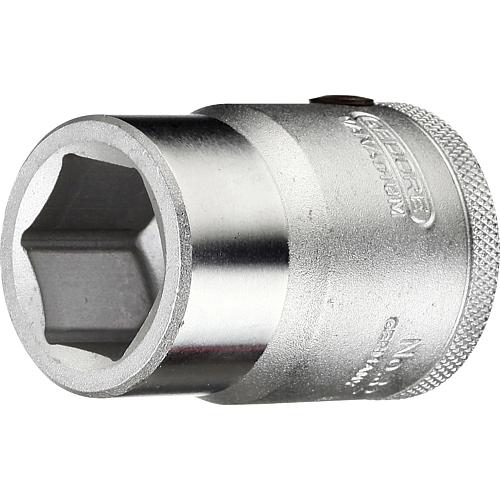 Socket wrench insert 3/4", hex, metric, short Standard 1