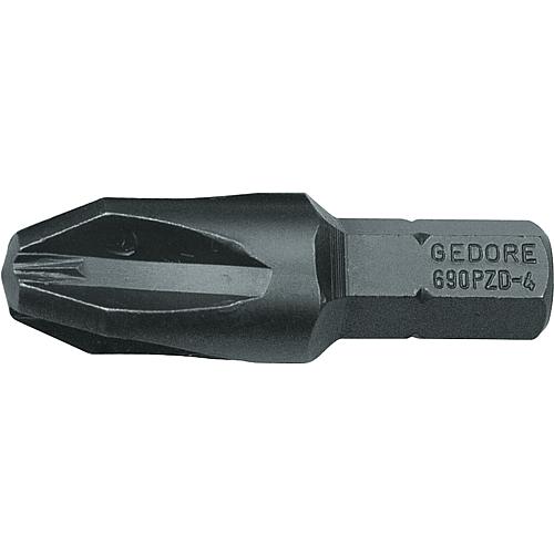 Screwdriver bit 1/4” Pozidriv, economy pack Standard 2