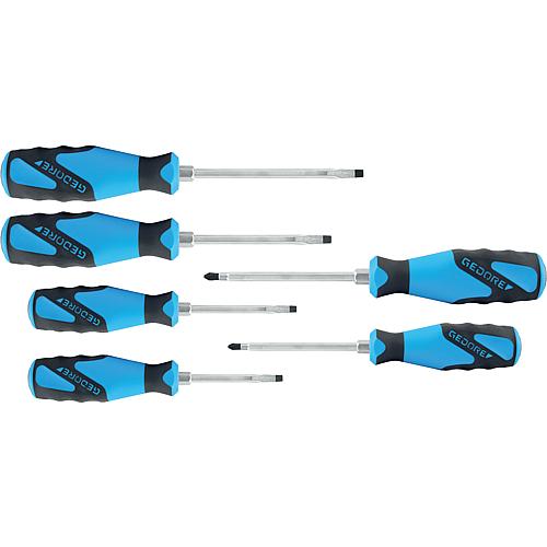 Kit de tournevis GEDORE 6 pieces avec heurtoir