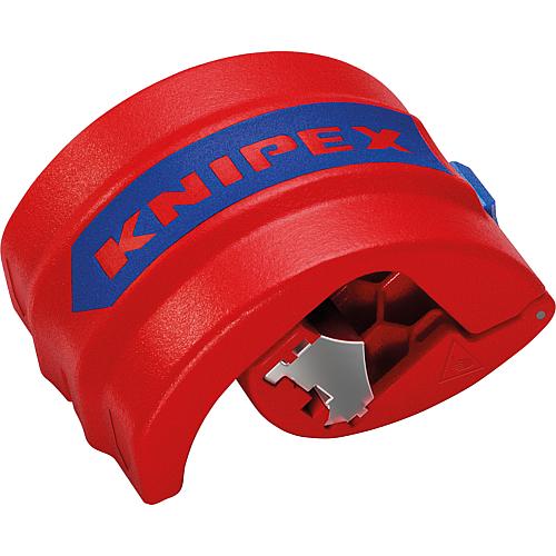 Cutter KNIPEX BiX® for plastic pipes and sealing sleeves