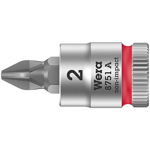 Schraubendrehereinsatz WERA 1/4" Kreuzschlitz PH2x28mm Zyklop