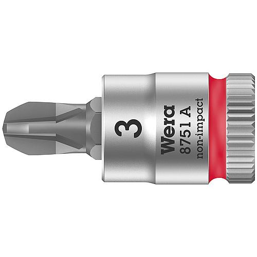 Embout de tournevis WERA 1/4" cruciforme PH3x28mm Zyklop