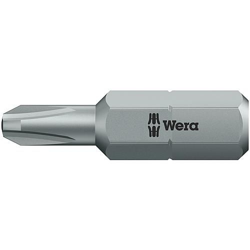 Embout WERA Phillips avec diametre de tige reduit PH2x25mm