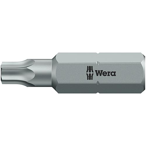 Bits 867/1 IPR WERA, 1/4" hexagon for Torx PLUS®, with hole