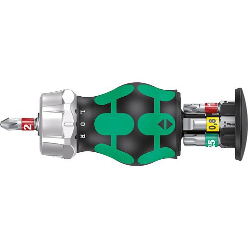 Bitschraubendreher-Set WERA® Stubby Kraftform Kompakt Stubby, 6-teilig, RA 1