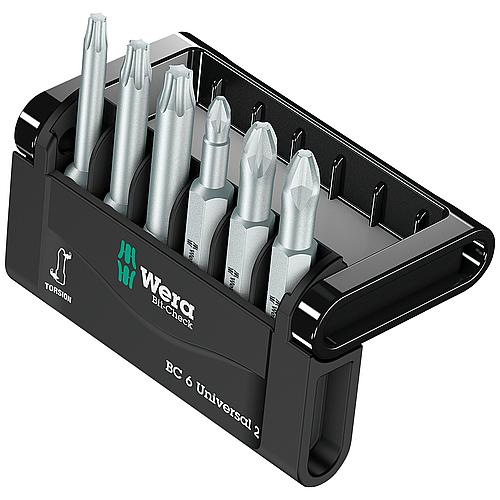 Bit set Phillips, Pozidriv, Torx®, 6-piece Standard 1