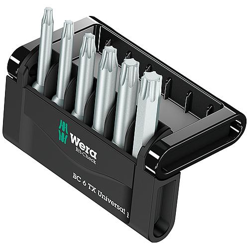 Bitset WERA Bit-Check Universal 1 6-teilig Innen-TORX®