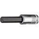 Screwdriver insert 1/4" hexagonal socket, metric, long