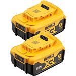 Battery set DeWalt DCB184P2-XJ 18V with 2 x 5.0 Ah batteries XR