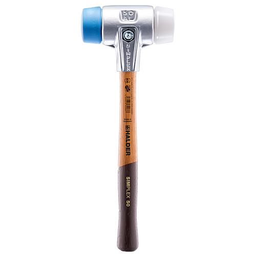 SIMPLEX HALDER® soft-face hammer with aluminium body Standard 1