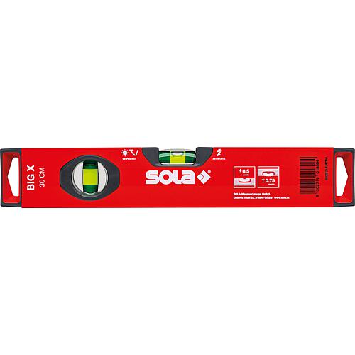 Aluminium spirit level Big X/Big 3 Standard 1