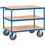 Table trolley heavy with 3 shelves