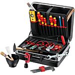 Tool box plumbing, heating and air-conditioning, 22-piece, (440 x 180 x 350 mm)
