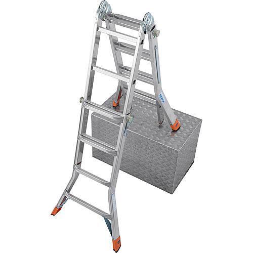 Rung telescopic ladder Tele Matic® Anwendung 1