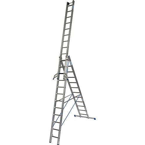 Multi-purpose ladder, three-piece