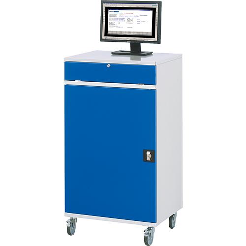 Mobile computer cabinet RAU 650 (W x H x D) (mm): 650 x 520 x 1185