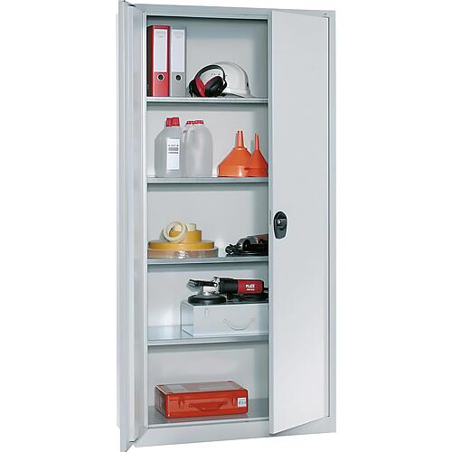 Steel cabinet with hinged doors, shelf module 6 Anwendung 1