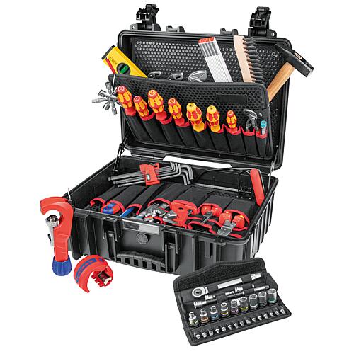 Plumbing tool case, 61 pieces Standard 1