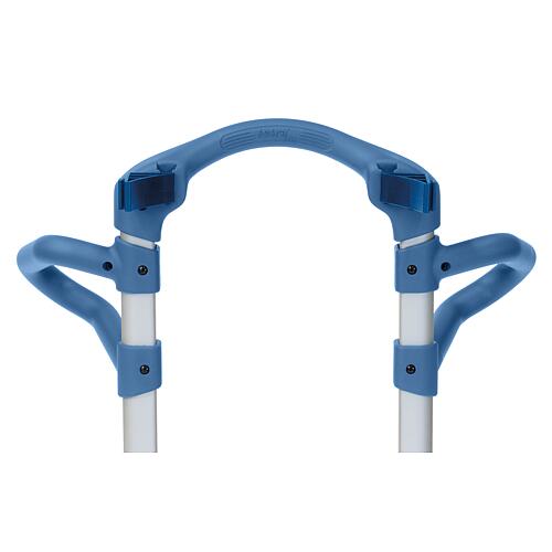 Support horns for compact trolley Wuppi Anwendung 1