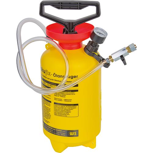 Ölansauger Vakufix Typ 3253 E 4 Liter max. -0,7 bar WS-Aufdruck