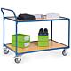 Table trolley Fetra 2740/2742, up to 300 kg, with 2 shelves made of wood Anwendung 1