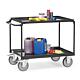 Table trolley with tray shelves Anwendung 1