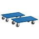 Furniture dolly fetra® 2353, max. load capacity 300kg, pair, platform 600x350mm